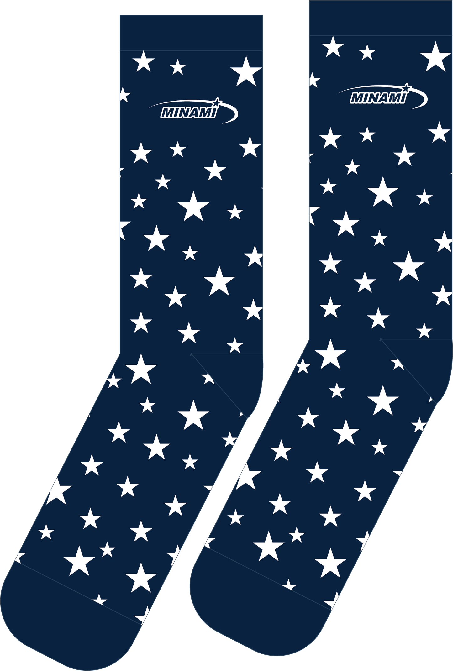 373 Star Syndrome Socks 2 Pairs Set (BLUE & RED)