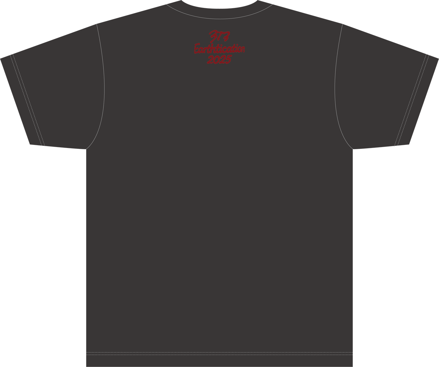 373 tartan T-Shirt (SMOKE STONE)