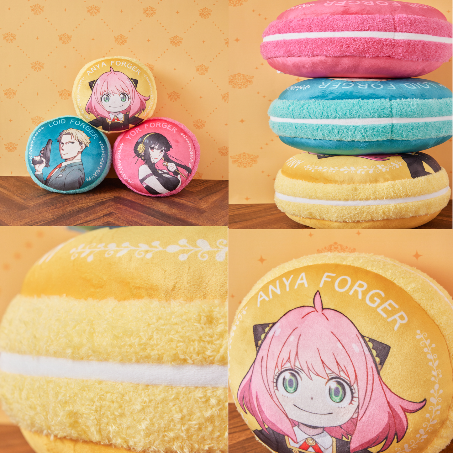 Spy X Family Macaron Cushion