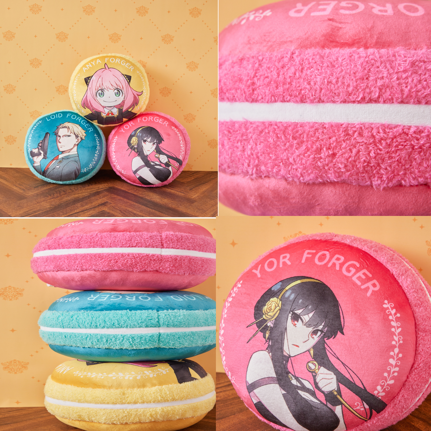 Spy X Family Macaron Cushion