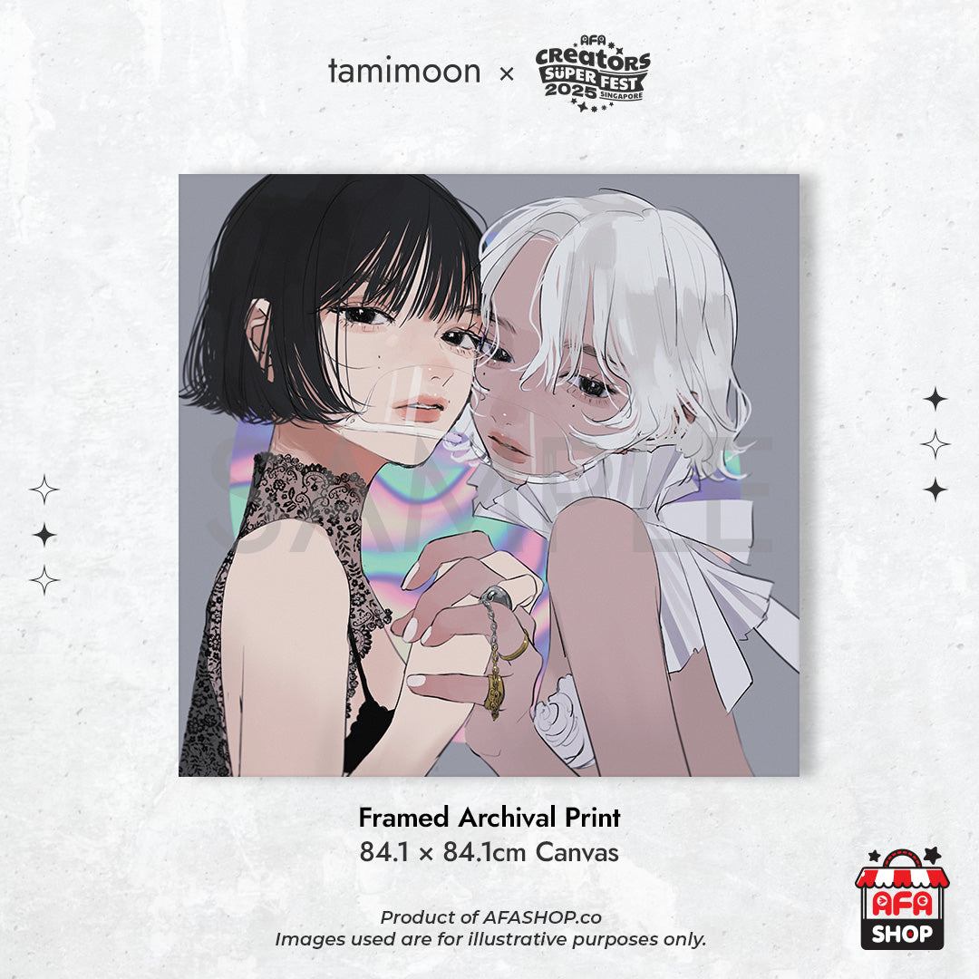 tamimoon - 84.1 x 84.1 cm Framed Archival Print (Selections Available)