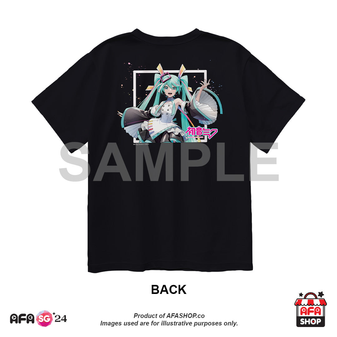 AFASG24 x MIKU EXPO 10th Anniversary T-Shirt (Art by Iwato)
