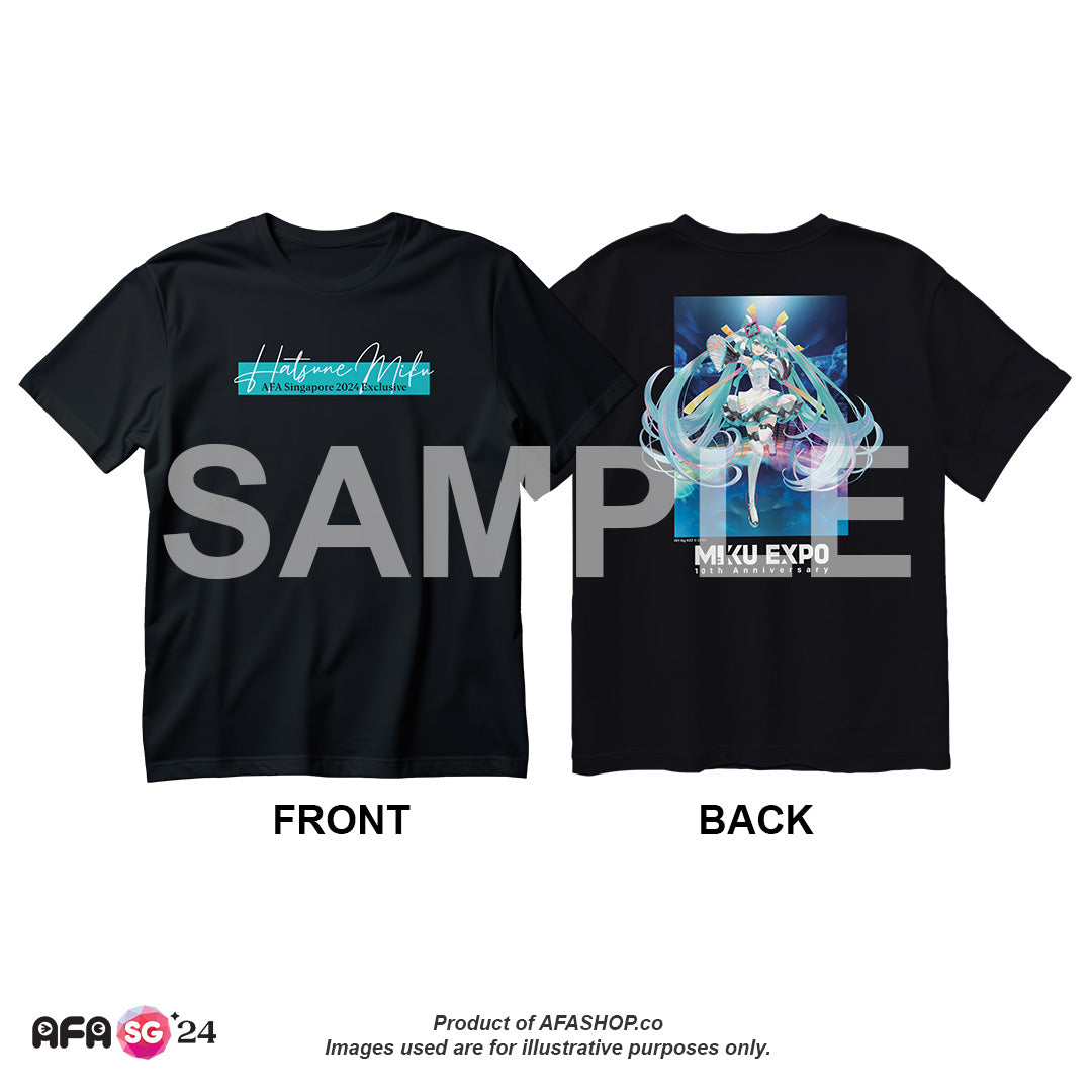 AFASG24 x MIKU EXPO 10th Anniversary T-Shirt (Art by KEI)
