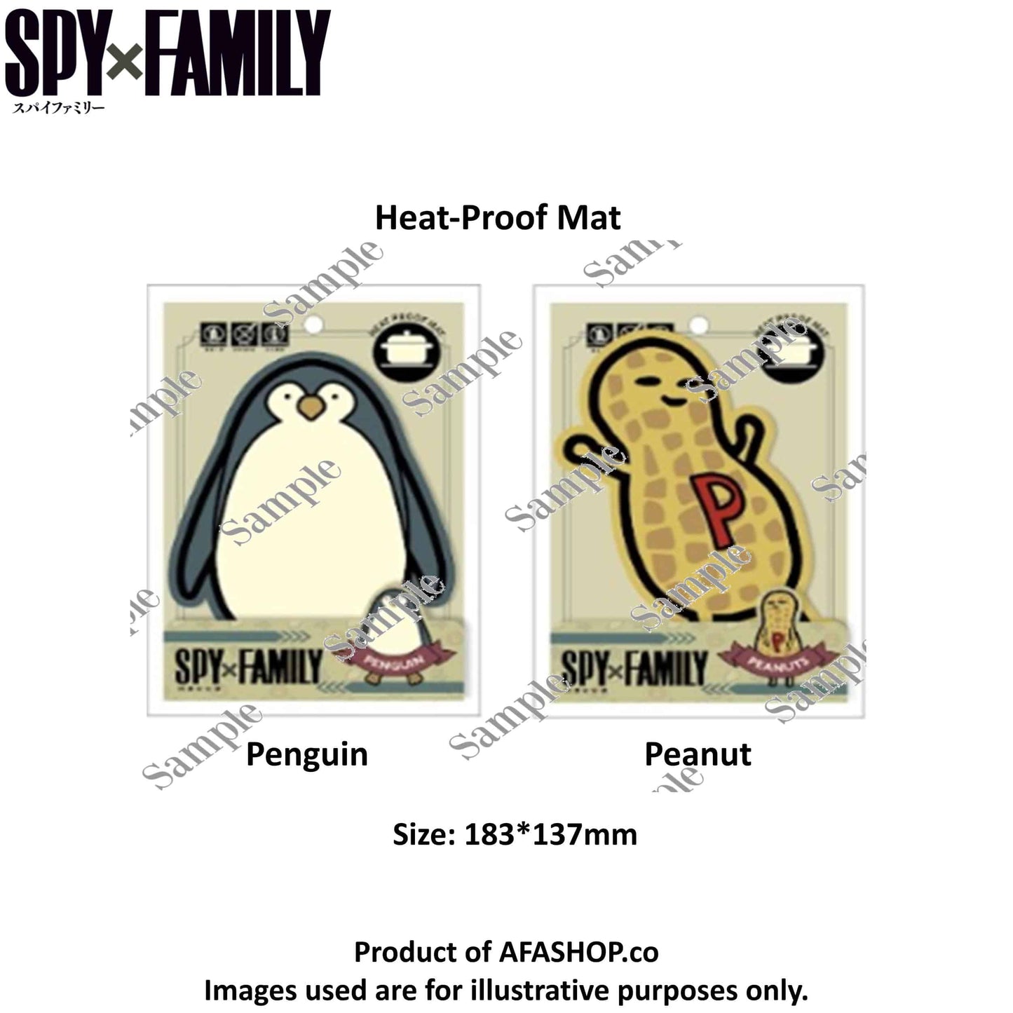 Spy X Family Heat-proof Mat