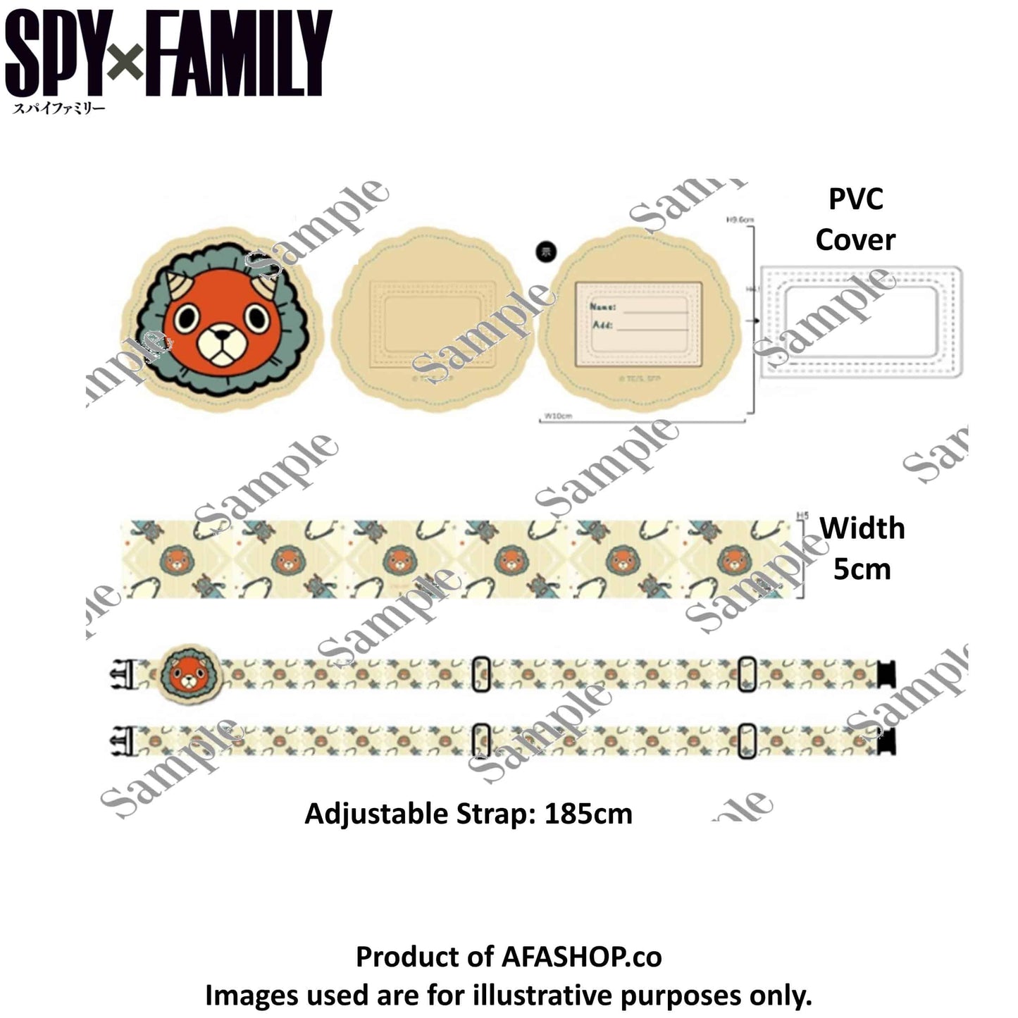 Spy X Family Luggage Strap