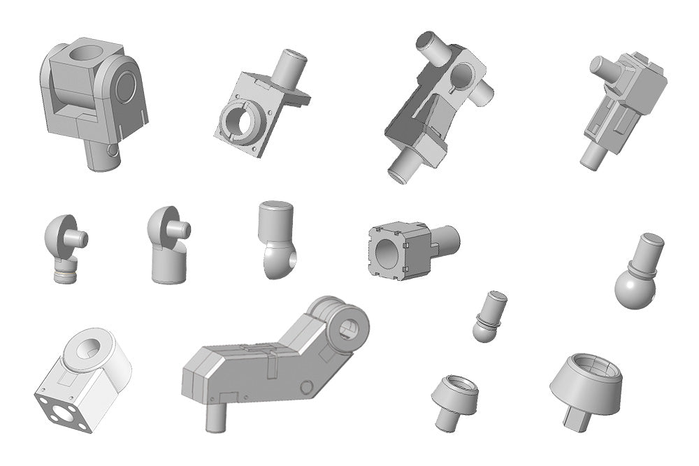 MECHA SUPPLY06 JOINT SET TypeB | MJ06 Modeling Support Goods