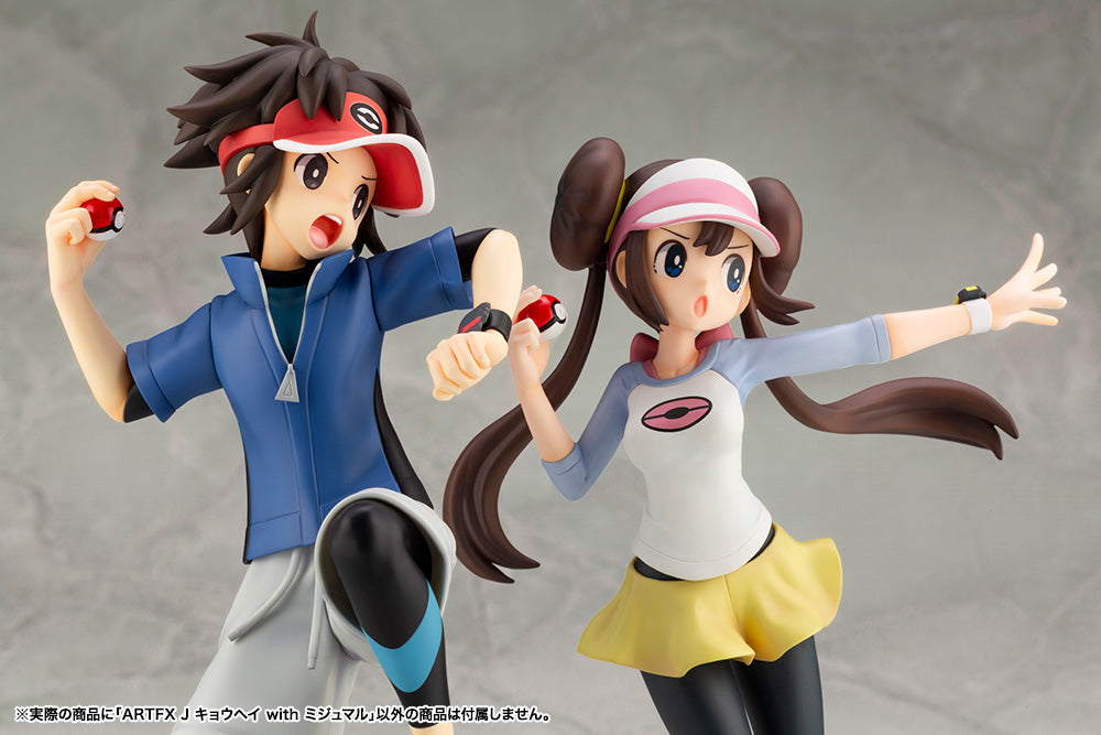Pokémon Nate with Oshawott ARTFX J STATUE