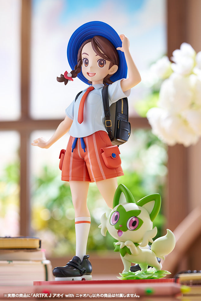 Pokémon Juliana with Sprigatito ARTFX J STATUE