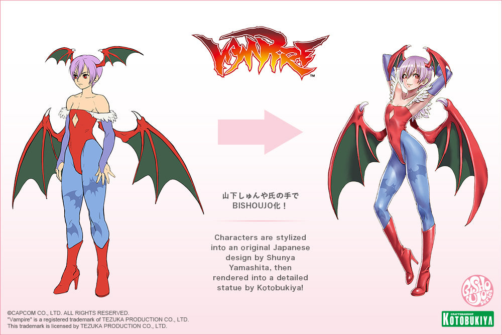 SV301 DARKSTALKERS LILITH BISHOUJO STATUE
