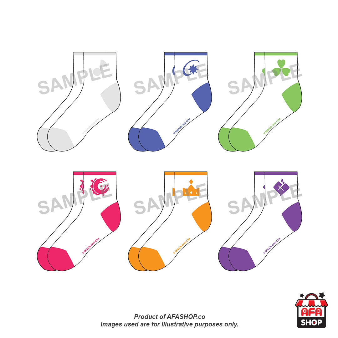 HATSUNE MIKU: COLORFUL STAGE! Anniversary Cotton Socks (Selectable Design)