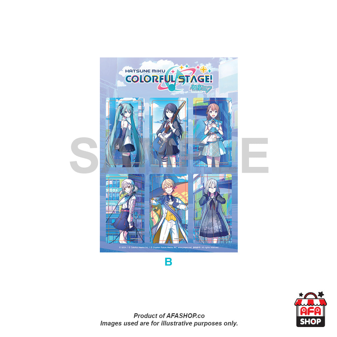 HATSUNE MIKU: COLORFUL STAGE! Anniversary Sticker Set (Selectable Design)