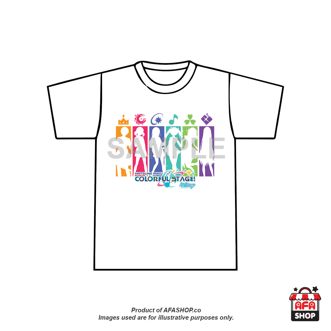 HATSUNE MIKU: COLORFUL STAGE! Anniversary T-Shirt (Selectable Size)