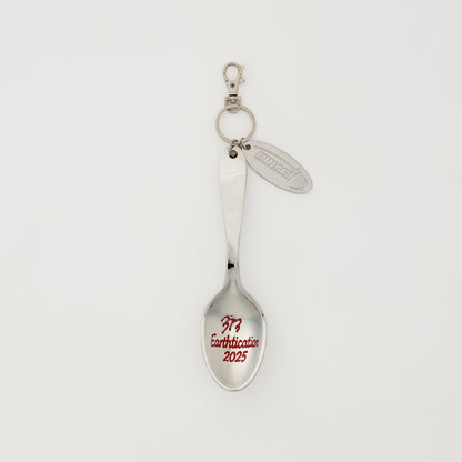 373 Ketchup Spoon Metal Keychain