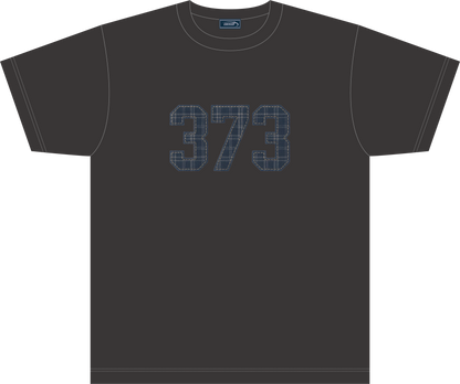 373 tartan T-Shirt (SMOKE STONE)