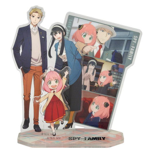 Acrylic Character Plate Set - SPY×FAMILY A