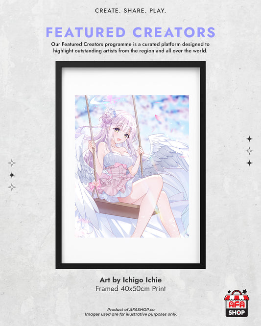 Framed 40x50cm Print (Art by Ichigo Ichie)