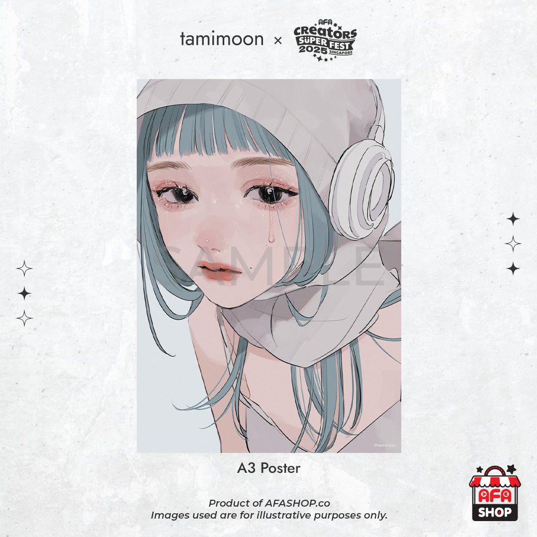 tamimoon - A3 Poster (Selections Available)