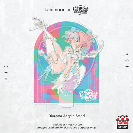 AFACSF25 -Diorama Acrylic Stand (Art by tamimoon)