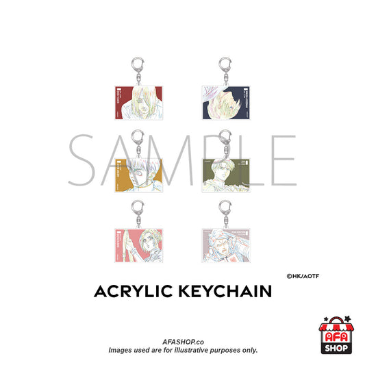 MAPPA ATTACK ON TITAN Art Board Acrylic Keychain Collection
