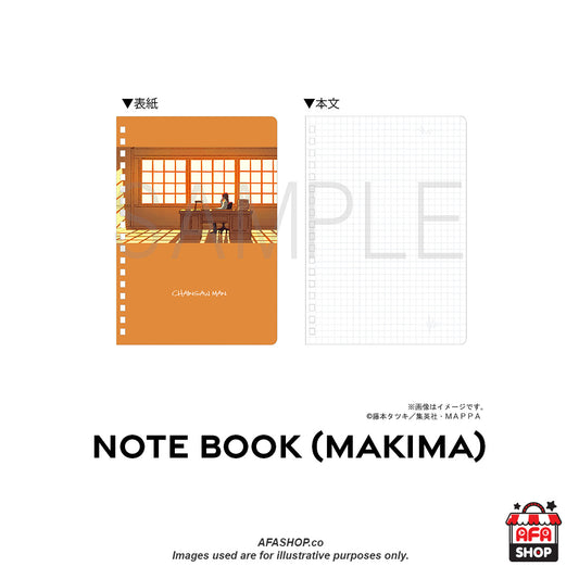 MAPPA CHAINSAWMAN - Ring Type Note Book Makima