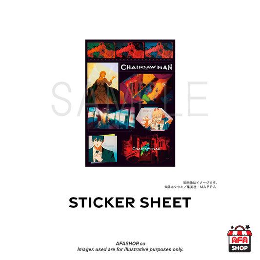 MAPPA CHAINSAWMAN - Sticker Sheet