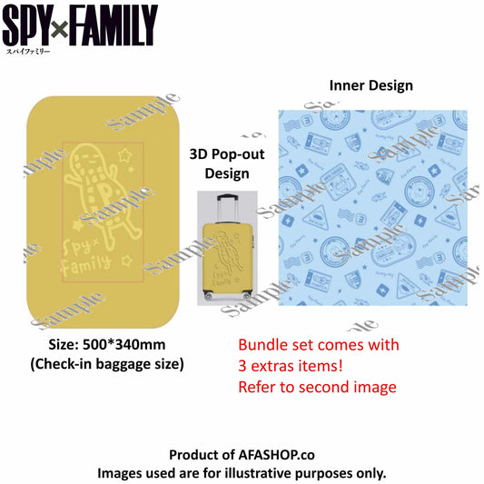 Spy X Family Luggage Bundle