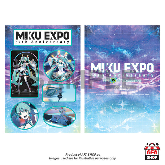 AFAID25 x MIKU EXPO 10th Anniversary Sticker Sheet