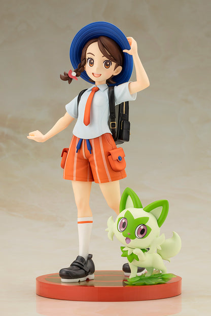 Pokémon Juliana with 	Sprigatito ARTFX J STATUE
