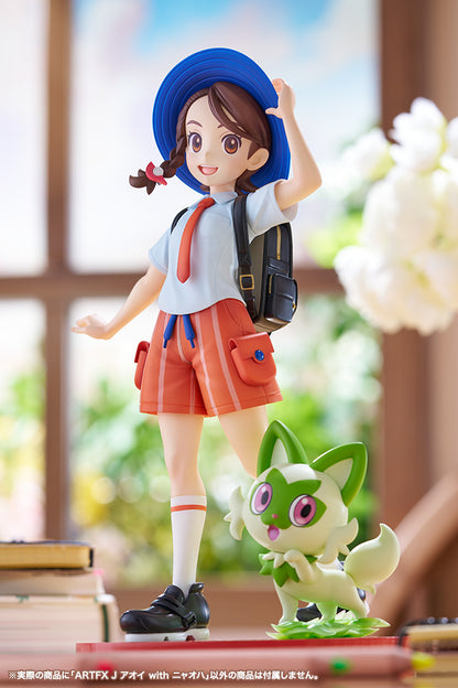 Pokémon Juliana with 	Sprigatito ARTFX J STATUE