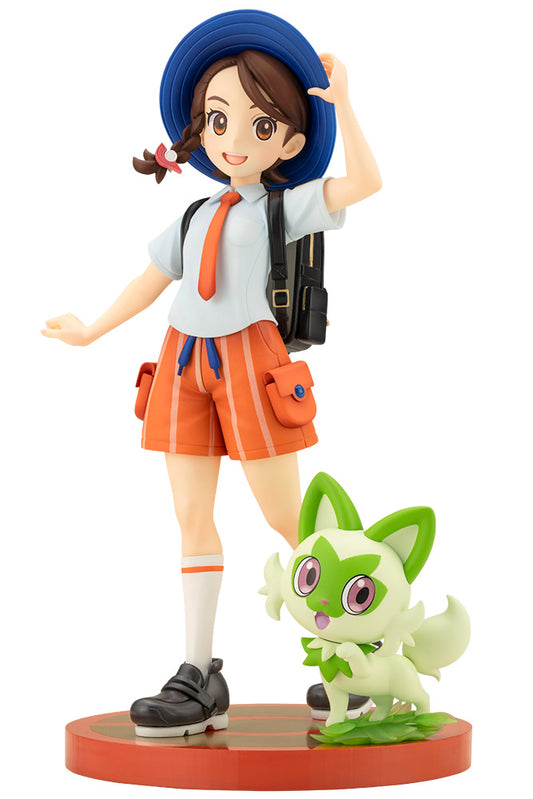 Pokémon Juliana with 	Sprigatito ARTFX J STATUE