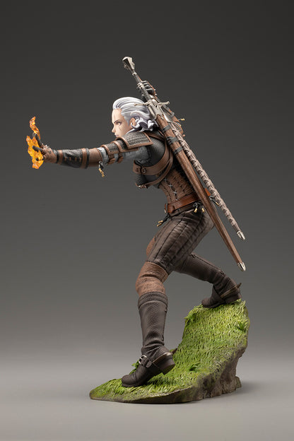 SV337 THE WITCHER GERALT BISHOUJO STATUE (1/7 Scale)