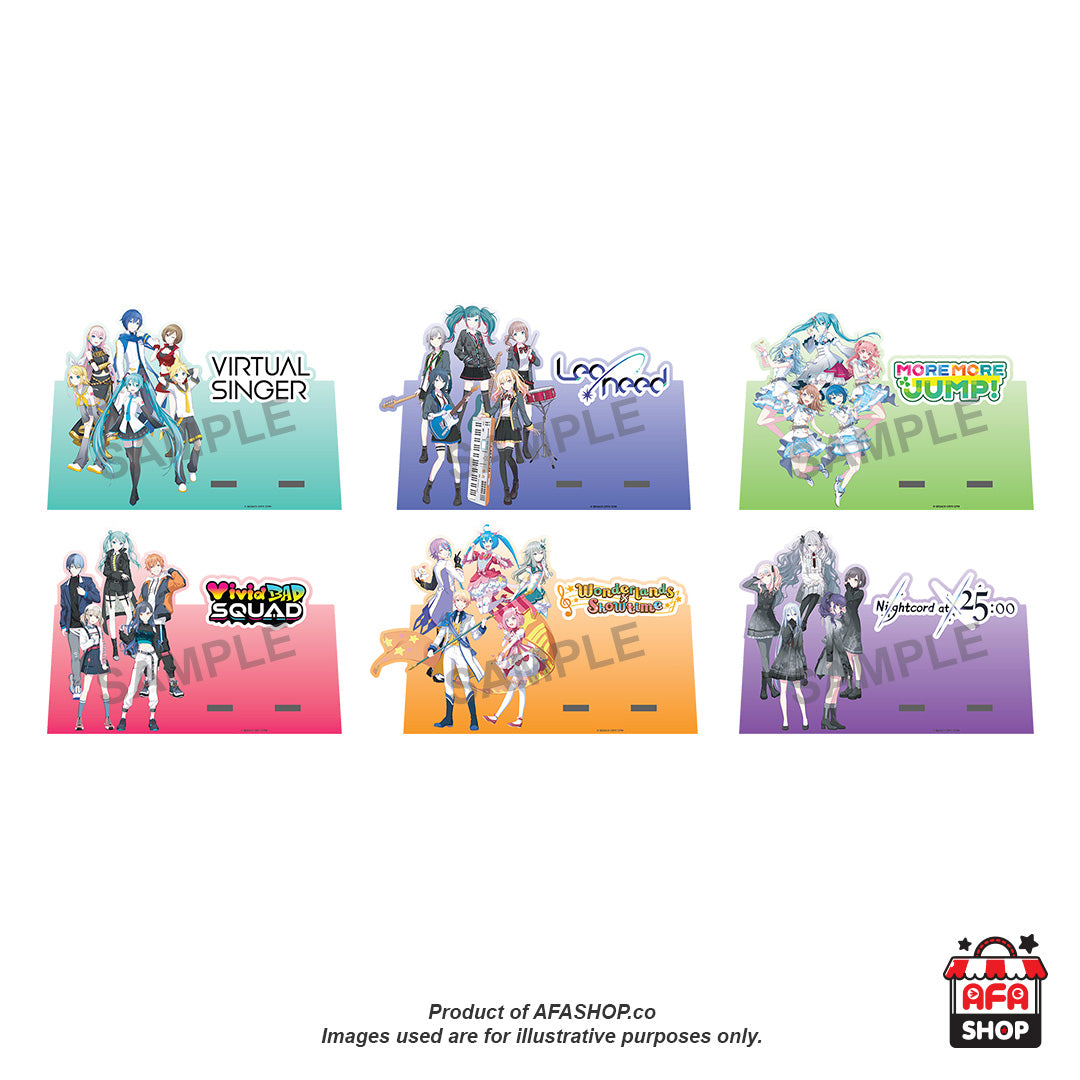 HATSUNE MIKU: COLORFUL STAGE! Anniversary Acrylic Phone Holder (Selectable Design)