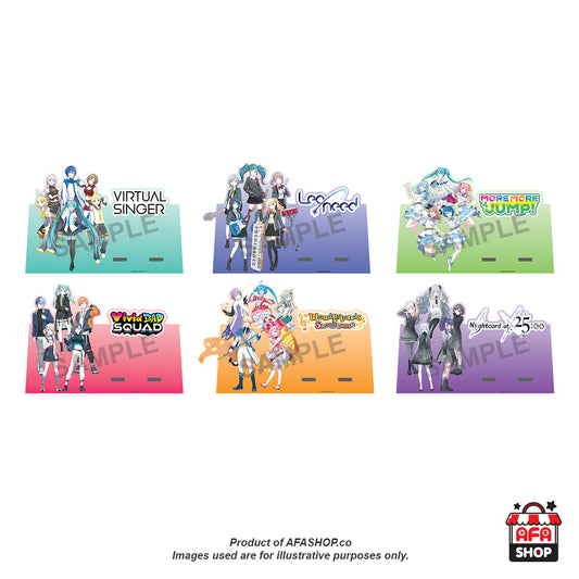 HATSUNE MIKU: COLORFUL STAGE! Anniversary Acrylic Phone Holder (Selectable Design)