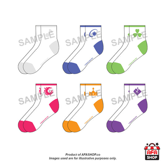 HATSUNE MIKU: COLORFUL STAGE! Anniversary Cotton Socks (Selectable Design)