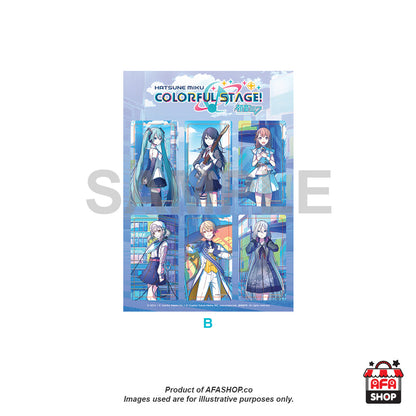 HATSUNE MIKU: COLORFUL STAGE! Anniversary Sticker Set (Selectable Design)