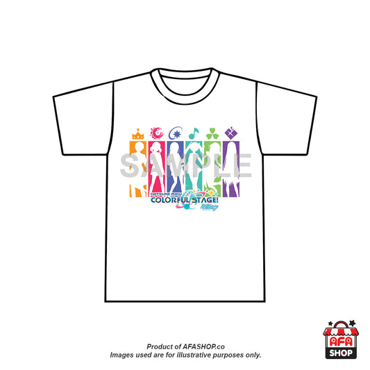 HATSUNE MIKU: COLORFUL STAGE! Anniversary T-Shirt (Selectable Size)