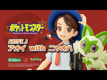 Pokémon Juliana with 	Sprigatito ARTFX J STATUE